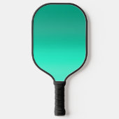 Seafoam Fade Pickleball Schläger (Vorderseite)