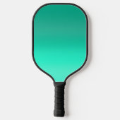 Seafoam Fade Pickleball Schläger (Rückseite)