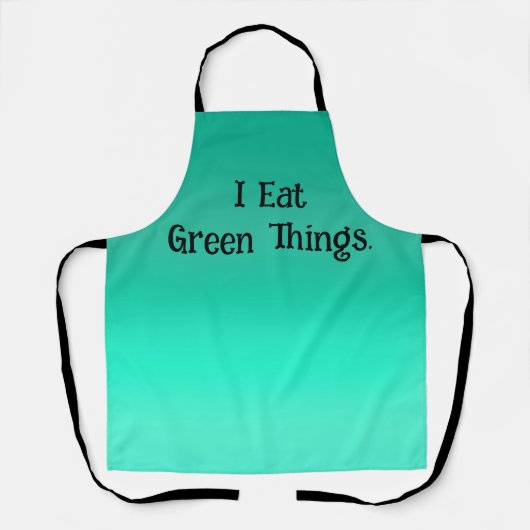 Seafoam Fade Schürze (Vorderseite)