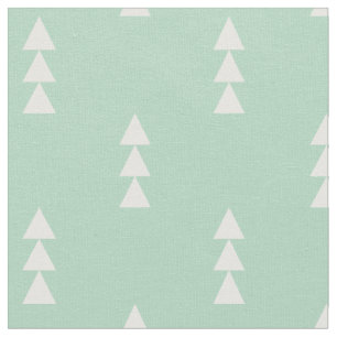 Seafoam-gestackte Dreiecke Stoff