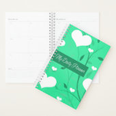 Seafoam Green Hearts Happy Planner Planer (Anzeige)