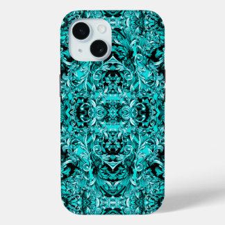 SEAFOAM GREEN ITALIAN BAROQUE DRUCK Case-Mate iPhone HÜLLE