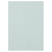 Seafoam Green Taupe Brown Angesagtes Bohemisches B Tischdecke (Vorderseite)