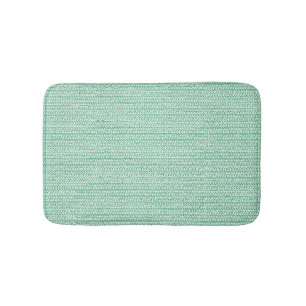 Seafoam Grün-Webart-Maschen-Blick Badematte