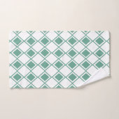 Seafoam Harlequin Badhandtuch Set (Handtuch)