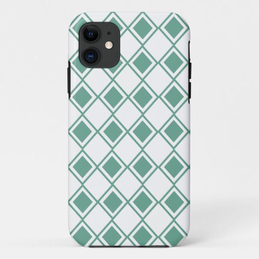 Seafoam Harlequin Case-Mate iPhone Hülle (Rückseite)