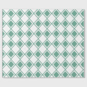 Seafoam Harlequin Geschenkpapier (Flach)
