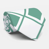 Seafoam Harlequin Krawatte (Gerollt)