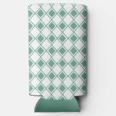 Seafoam Harlequin Selters Dosenkühler (Rückseite)