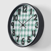 Seafoam Harlequin Uhr (Winkel)