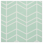 Seafoam Herringbone Zickzack Stoff (Muster)