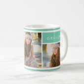 Seafoam I Liebe You Foto Collage | Mug Kaffeetasse (VorderseiteRechts)