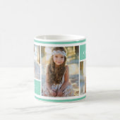 Seafoam I Liebe You Foto Collage | Mug Kaffeetasse (Mittel)