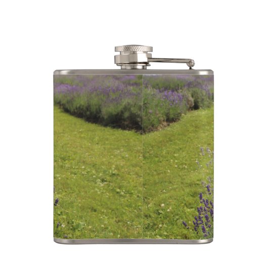 Seafoam Lavender Farm Flachmann (Rückseite)