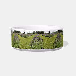 Seafoam Lavender Farm Pet Bowl Napf