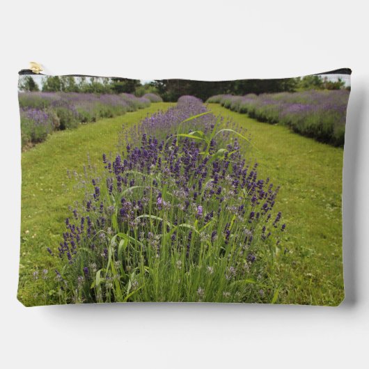 Seafoam Lavender Farm Zubehörtasche (Vorderseite)