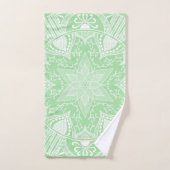 Seafoam Mandala Badhandtuch Set (Handtuch)