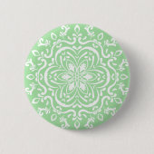 Seafoam Mandala Button (Vorderseite)