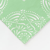 Seafoam Mandala Fleecedecke (Ecke)
