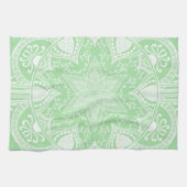 Seafoam Mandala Handtuch (Horizontal)