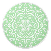 Seafoam Mandala Keramikknauf (Vorderseite)