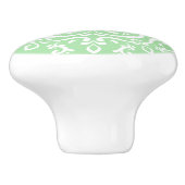 Seafoam Mandala Keramikknauf (Seitenansicht)