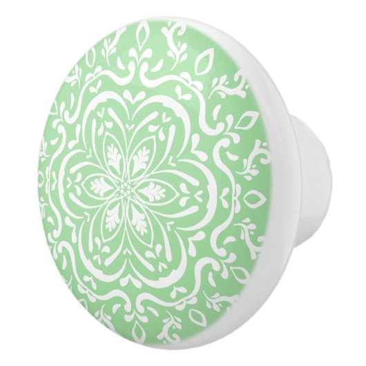Seafoam Mandala Keramikknauf (Rechts)