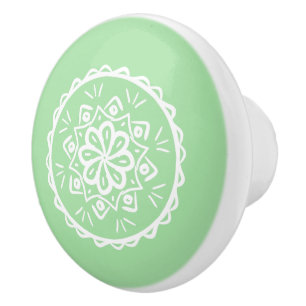 Seafoam Mandala Keramikknauf