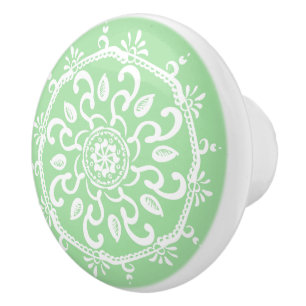 Seafoam Mandala Keramikknauf