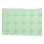 Seafoam Mandala Kissenbezug (Rückseite-Links)