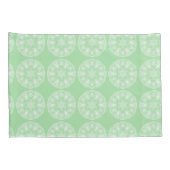 Seafoam Mandala Kissenbezug (Rückseite-Rechts)