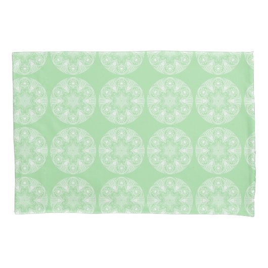 Seafoam Mandala Kissenbezug (Vorderseite-Links)