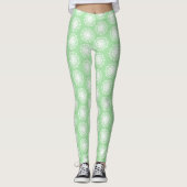 Seafoam Mandala Leggings (Vorderseite)