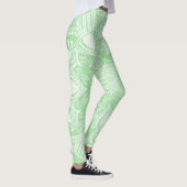 Seafoam Mandala Leggings (Rechts)