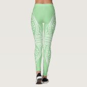 Seafoam Mandala Leggings (Rückseite)