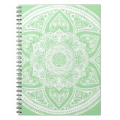 Seafoam Mandala Notizblock (Vorderseite)