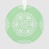 Seafoam Mandala Ornament (Rückseite)