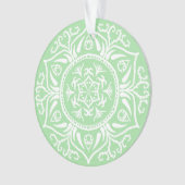 Seafoam Mandala Ornament (Vorderseite)