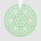 Seafoam Mandala Ornament (Vorderseite)