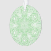 Seafoam Mandala Ornament (Vorderseite)