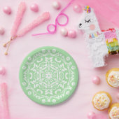 Seafoam Mandala Pappteller (Party)