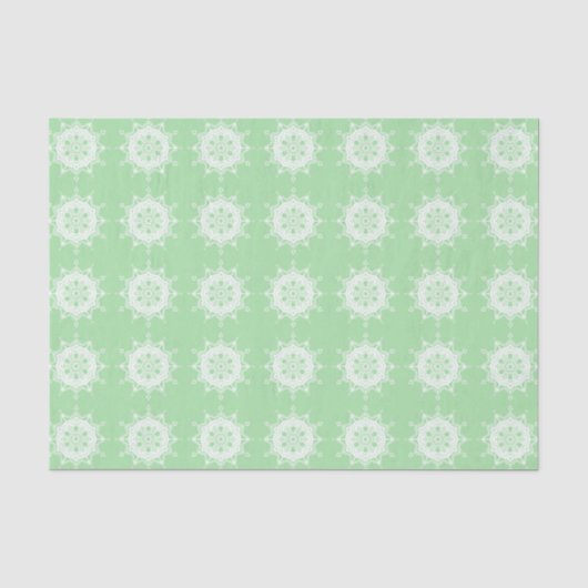 Seafoam Mandala Seidenpapier (Vorderseite)
