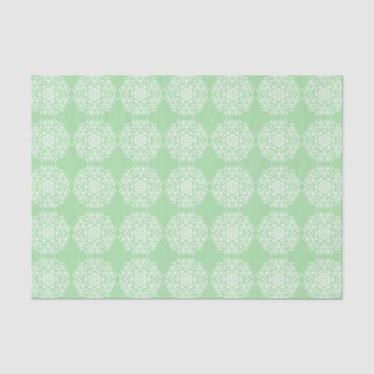 Seafoam Mandala Seidenpapier (Vorderseite)