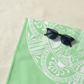 Seafoam Mandala Strandtuch (Beispiel)