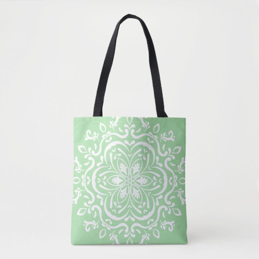Seafoam Mandala Tasche (Vorderseite)