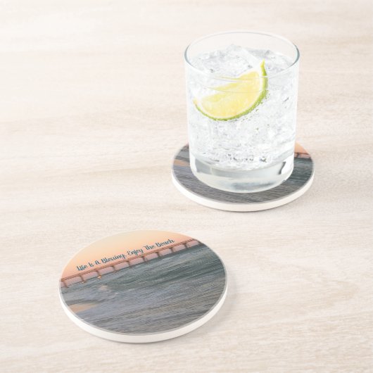 Seafoam Mouse Pad Untersetzer (Seite)