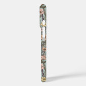 Seafoam Pink Yellow Retro Wildflower Case-Mate iPhone Hülle (Rückseite / Links)