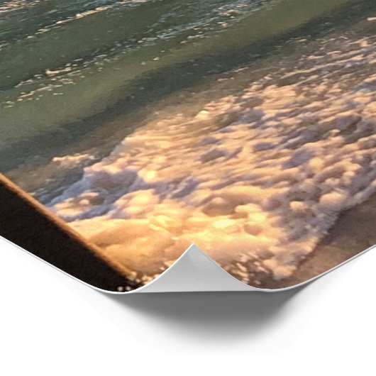 Seafoam Poster (Ecke)