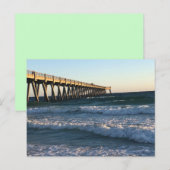 Seafoam Postkarte (Vorne/Hinten)