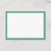 Seafoam Rattan Begleitkarte (Vorderseite)